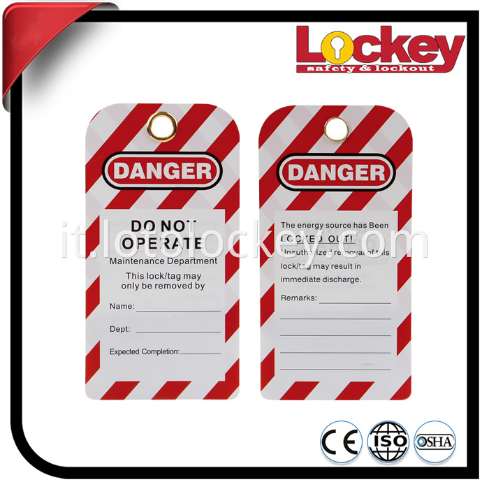 Safety Warning Tags